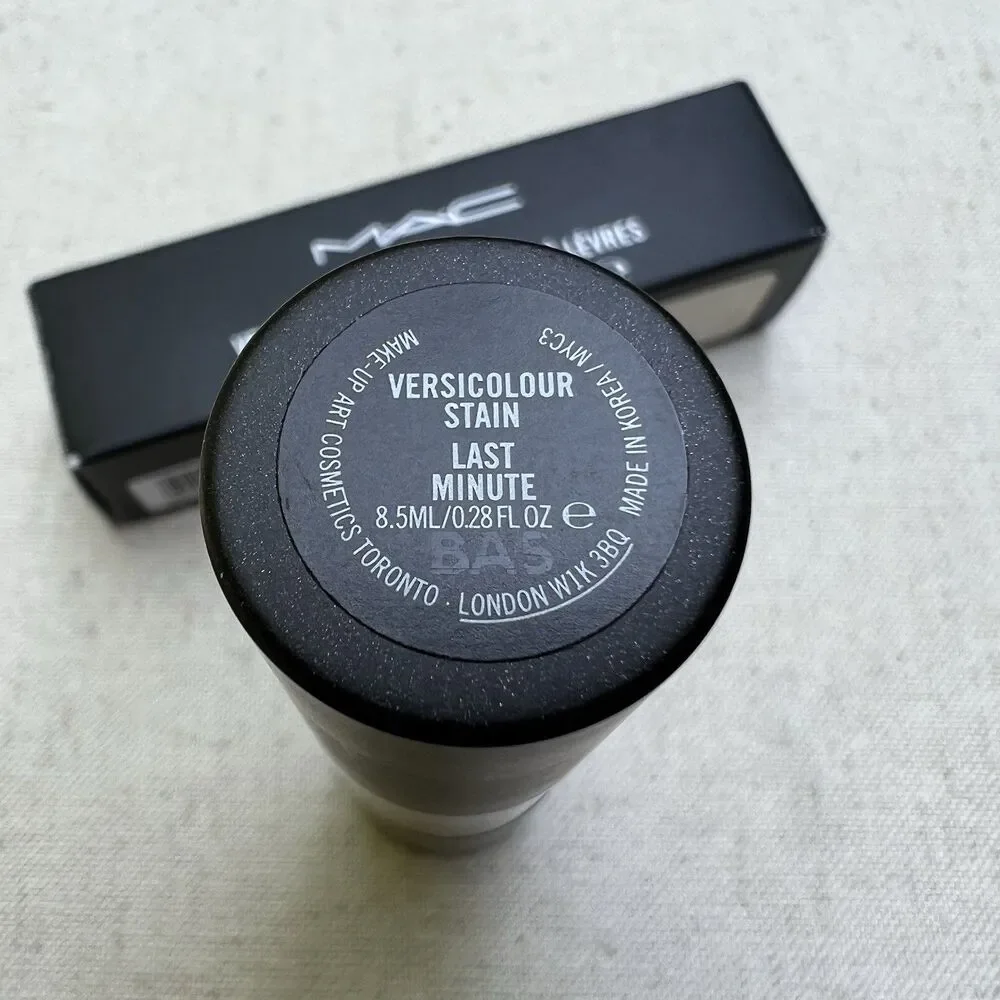 MAC Versicolour Stain LAST MINUTE Full Size 0.28 oz New in Box